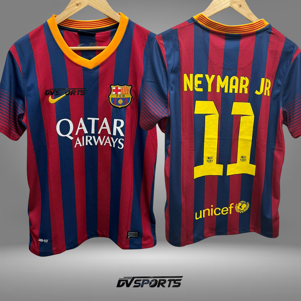 Camisa Estilo FC Barcelona Retro 13/14 Casa - Neymar JR. #11 – DV