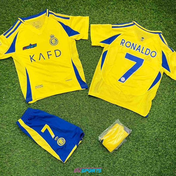 Kit Niño 24/25 Al-Nassr Casa - Ronaldo #7