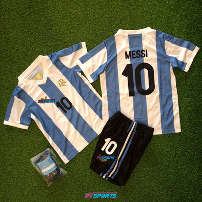 Kit Niños Argentina 50 Aniversario - Messi #10