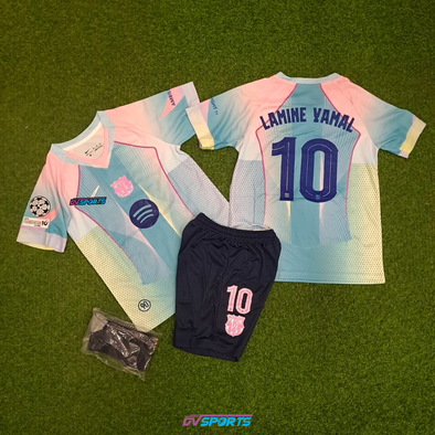 Kit niños FC Barcelona 25/26  especial #10 Lamine Yamal