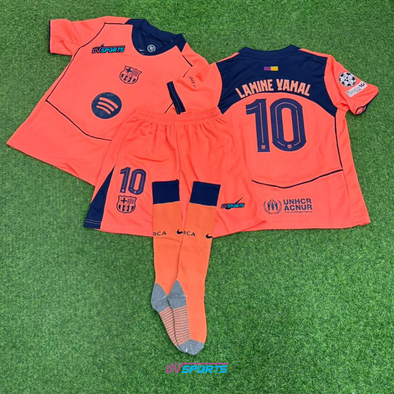 Kit Niños FC Barcelona 25/26 Tercero-#10 Lamine Yamal
