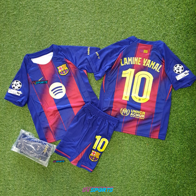 Kit Niño FC Barcelona 25/26 Casa -#10 Lamine Yamal