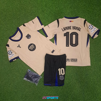Kit Niños  FC Barcelona 25/26 Visita- Lamine Yamal #10